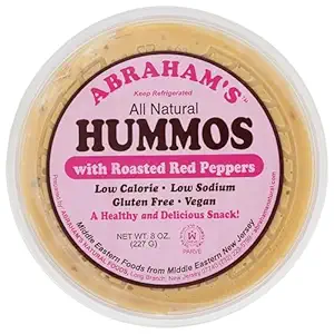 Roasted Red Pepper Hummus, 8 OZ