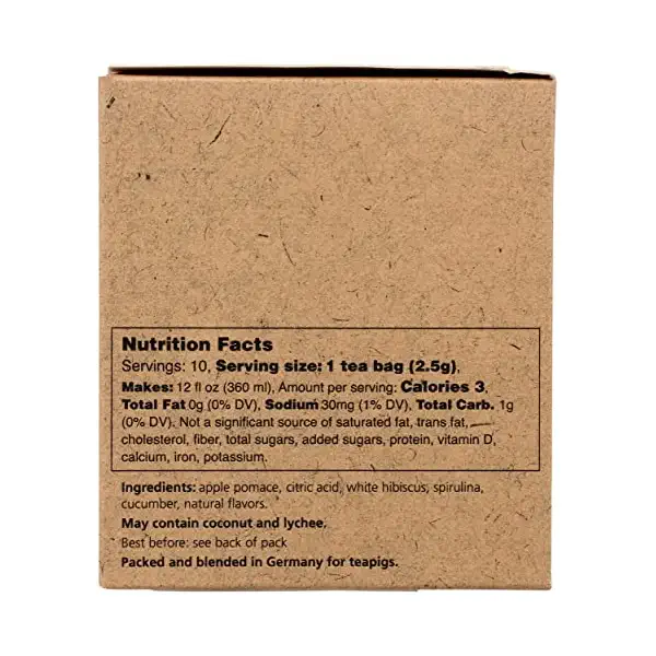 Cucumber & Apple Cold Brew Tea, 10 CT 4