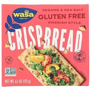 Sesame & Sea Salt Gluten Free Crispbread, 6.1 OZ