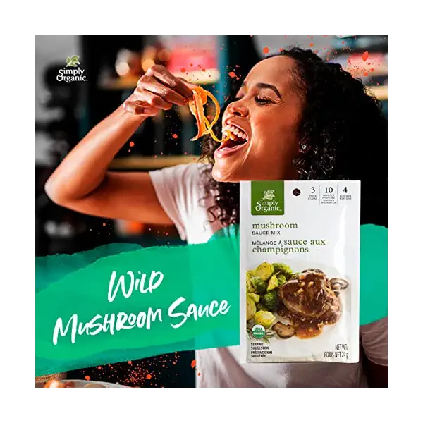 Organic Wild Mushroom Sauce Mix 2
