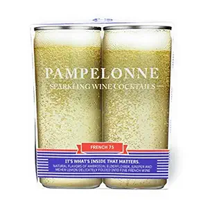 French 75 Elderflower Lemon 4pk Cans, 250 ML