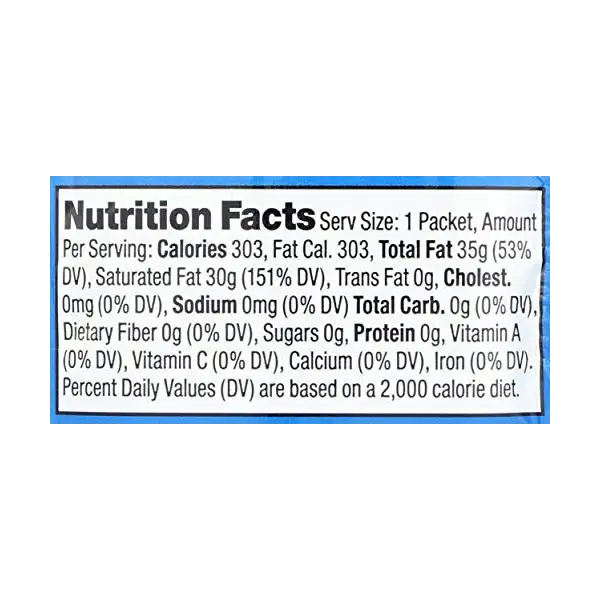 Organic Raw Coconut Oil Squeeze Pack, 1.06 FZ 3
