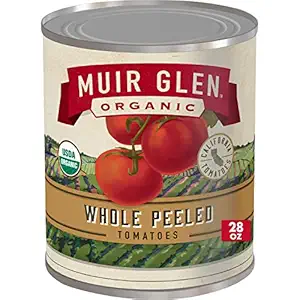 Organic Whole Peeled Tomatoes, 28 OZ