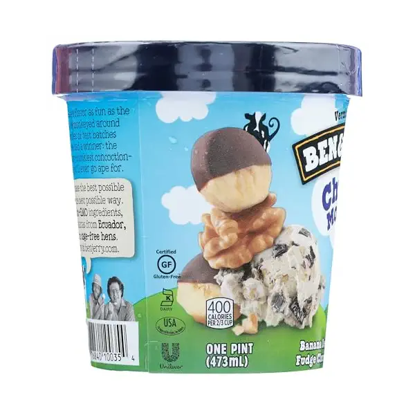 Chunky Monkey Ice Cream, 1 PT 6