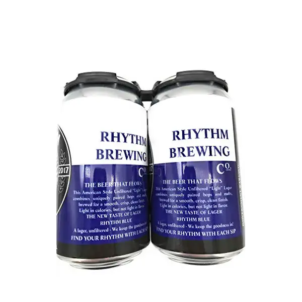 Blue Unfiltered Light Lager 6pk Cans 2