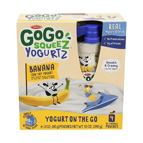 Banana Yogurtz 4 Count, 3 OZ 1