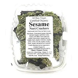Organic Nori Crackers Sesame, 2 OZ