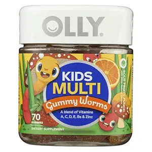 Gummy Worm Multivitamin for Kids, 70 CT