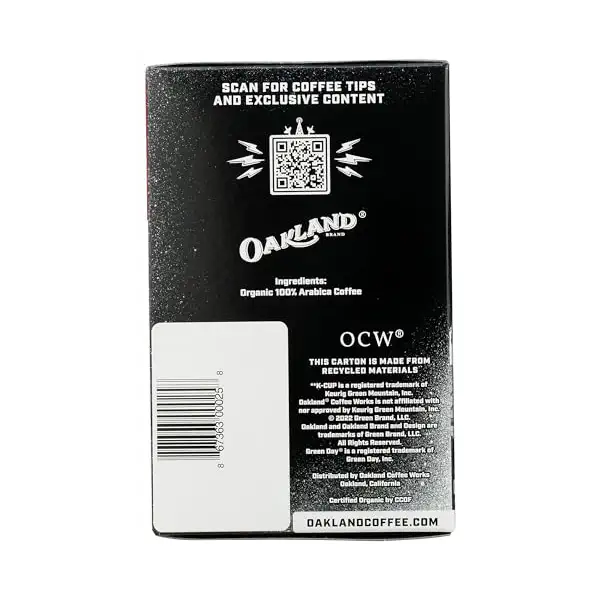 Coffee Decaf Straight Edge Blend Organic 4