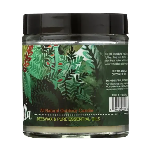 Citronella Apothecary Glass Candle, 3.2 OZ 5