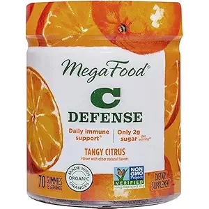 Tangy Citrus Vitamin C Defense Gummies, 70 CT