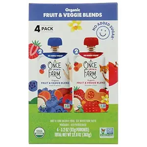 Organic Blueberry and Strawberry Kids Yogurt 4pk, 12.8 OZ