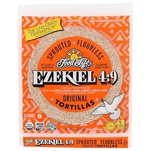 Organic Whole Grain Tortillas Large, 12 OZ