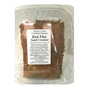 Organic Flax Cracker Red, 4 OZ