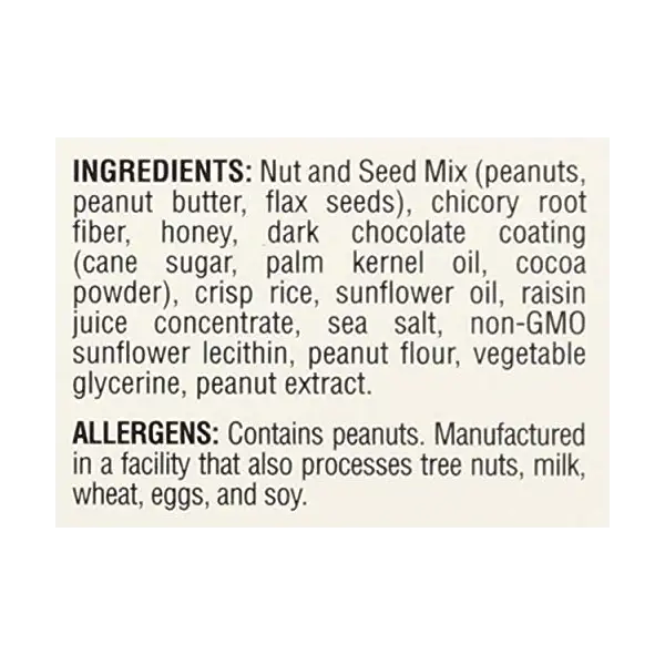 Dark Chocolate Peanut Butter Sea Salt Bar, 1.4 OZ 4