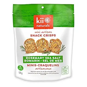 Rosemary Sea Salt Artisan Snack Crisps, 120 GR