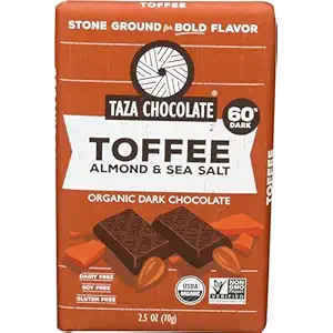 Organic Almond Toffee Sea Salt Amaze Bar, 2.5 OZ