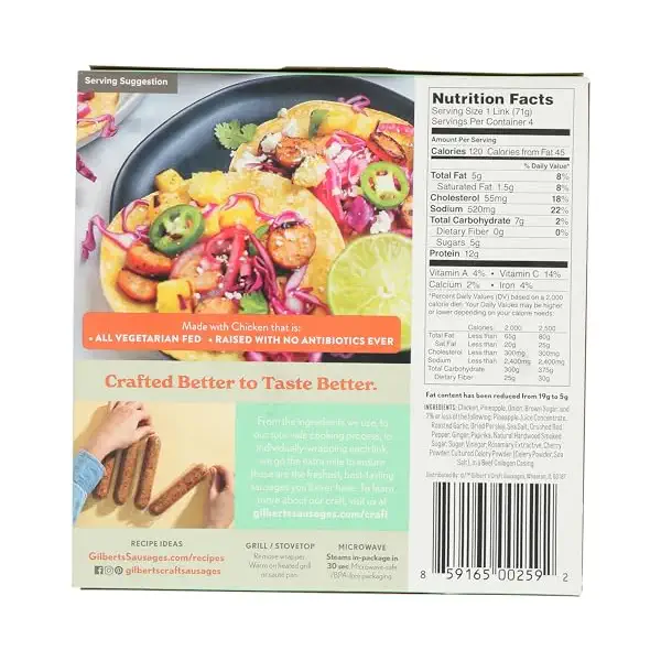 Aloha Chicken Sausage 2