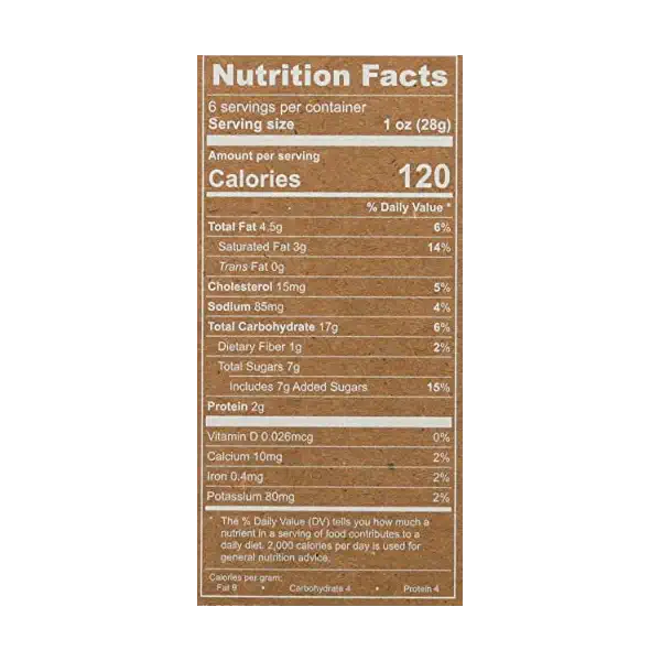 Cookie Mini Gingerbread Tiles, 6 OZ 3