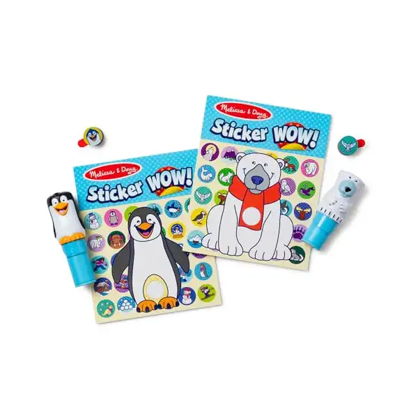 Sticker WOW! Deluxe Set - Penguin & Polar Bear Book, 1 EA 4
