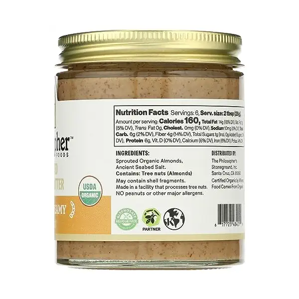 Naked Creamy Sprouted Almond Butter 5