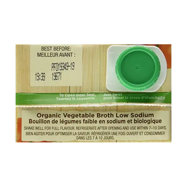 Vegetable Broth Low Sodium Tetrapak 5