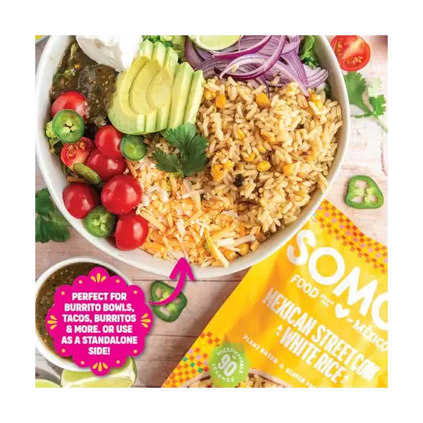 Mexican Street Corn White Rice, 8.8 OZ 4