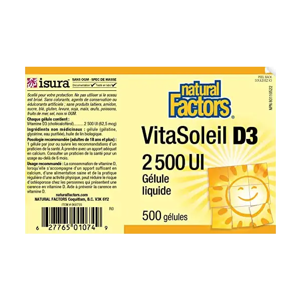 Sunvitamin D3 2500 IU 4