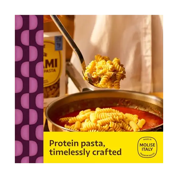 Semolina & Lupini Fusilli Pasta, 12 OZ 2