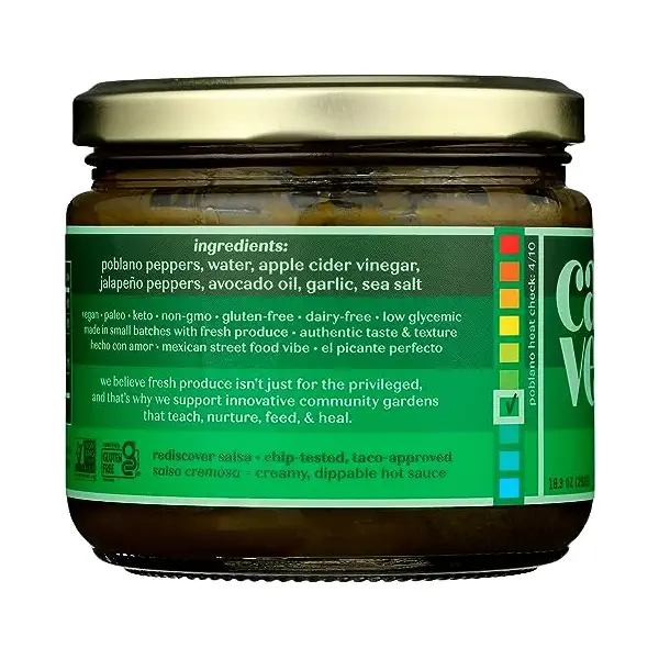 Poblano Salsa Cremosa, 10.3 OZ 5