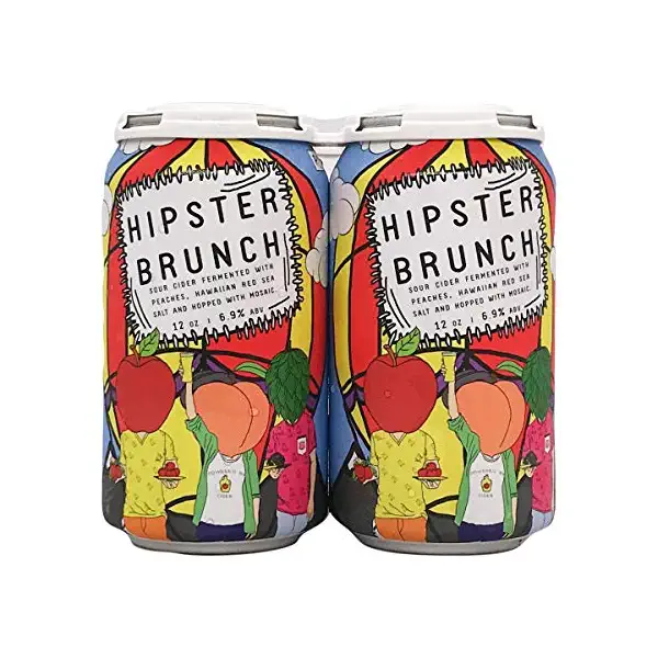Peach Cider 4pk Can, 12 FZ 1