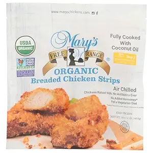 Organic Breaded Chicken Strips, 16 OZ