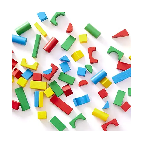 100 Wood Block Set, 1 EA 3