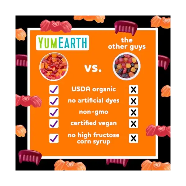 Organic Halloween Gummy Fruits, 7.5 OZ 5