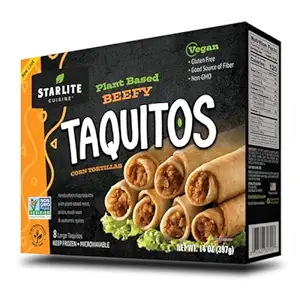 Taquitos Meatless Beef, 10.51 OZ