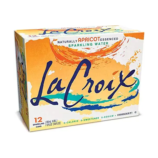 LaCroix Apricot Essenced Sparkling Water (12 Pk) 1