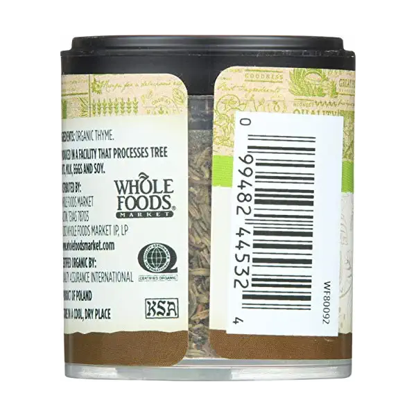 Organic Thyme, 0.28 OZ 2
