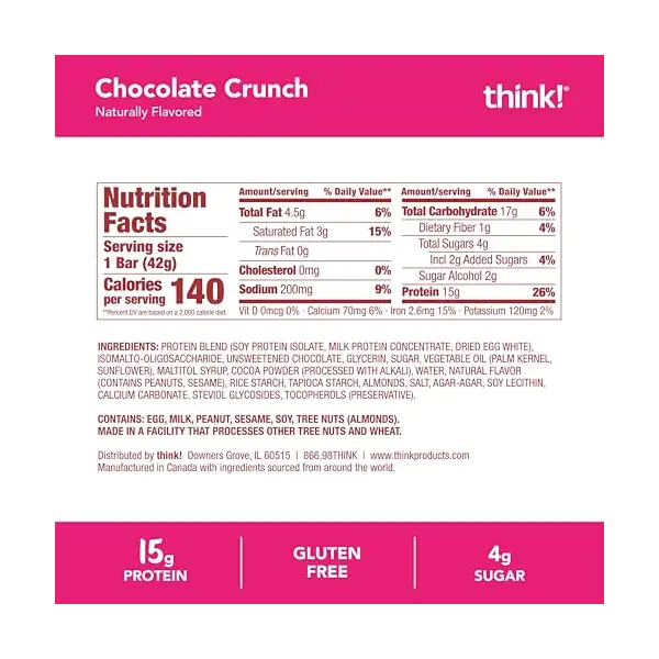 Chocolate Crunch Crispy Square, 1.48 OZ 6
