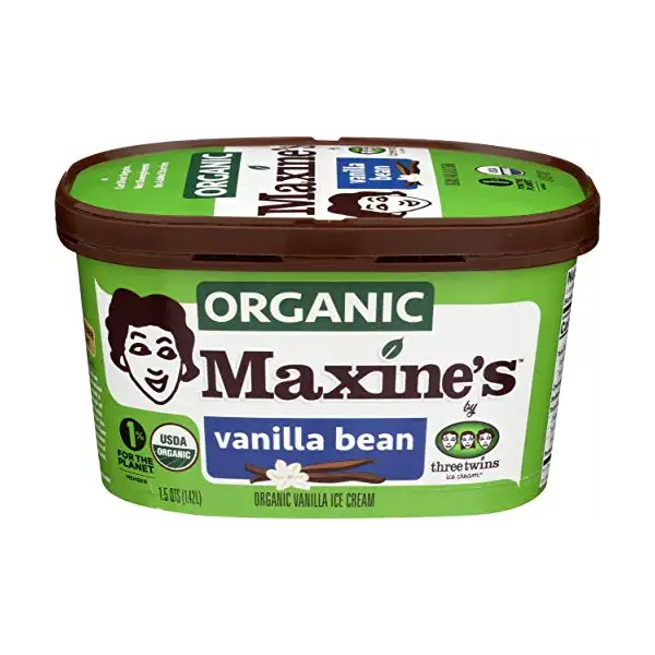 Organic Vanilla Bean Ice Cream, 48 FZ 1