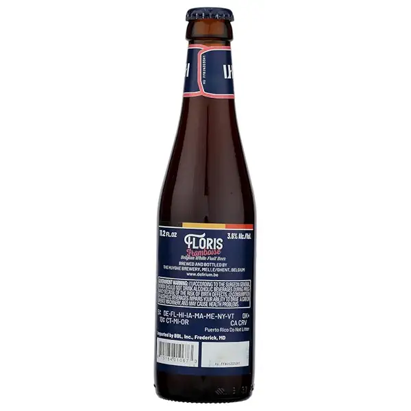 Belgian White Framboise Fruit Beer Sgl, 11.2 FZ 2