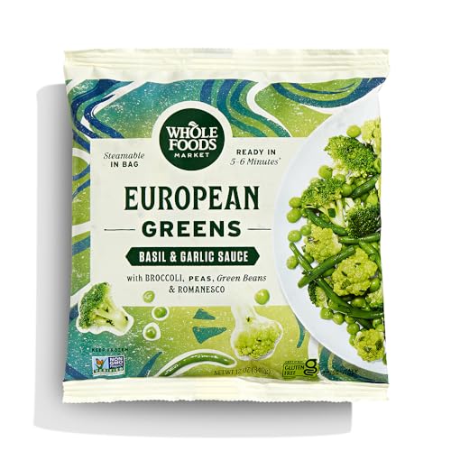 Whole Foods Market, European Greens Vegetable Blend, 12 Ounce at