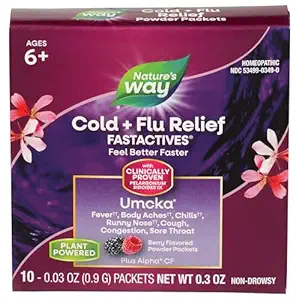 Umcka Fastactives Cold + Flu Relief, 10 CT
