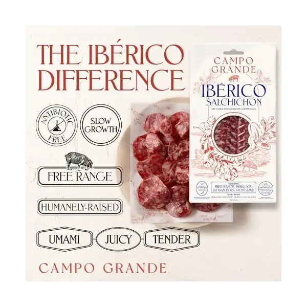 Sliced Salchichon Iberico, 2 OZ 3