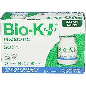 Organic Blueberry Rice Bio-K 6 Pack, 3.5 FZ