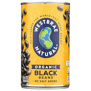 Organic Black Beans, 25 OZ