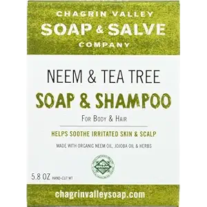 Soap Neem And Tea Tree Body And Hair, 5.6 OZ