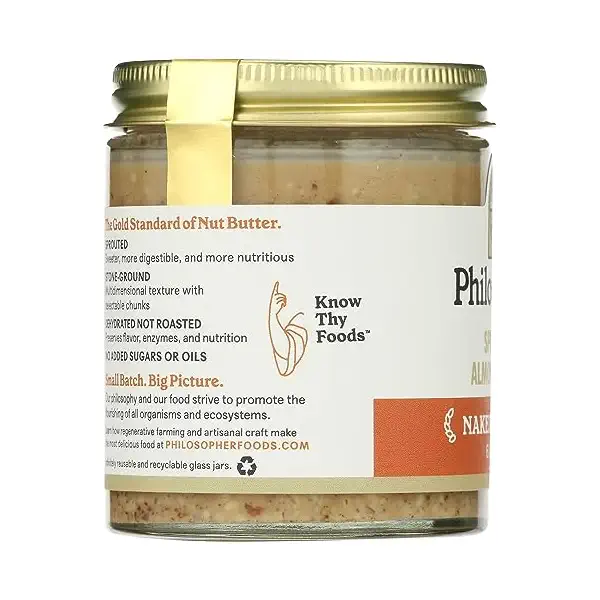 Naked Crunchy Sprouted Almond Butter 4