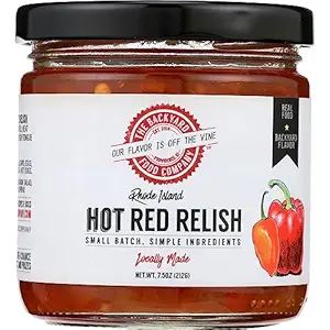 Rhode Island Hot Red Pepper Relish, 7.5 OZ