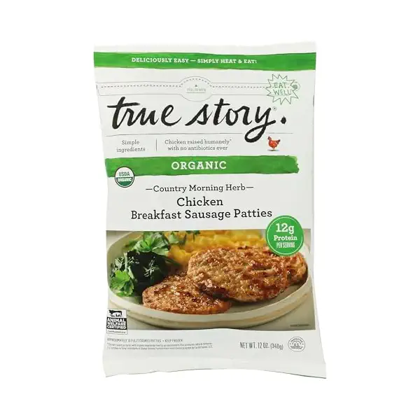 Organic Country Morning Chicken Breakfast Patties, 16 OZ 1