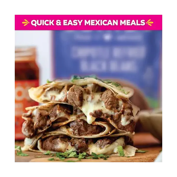 Chipotle Refried Black Beans, 10 OZ 3